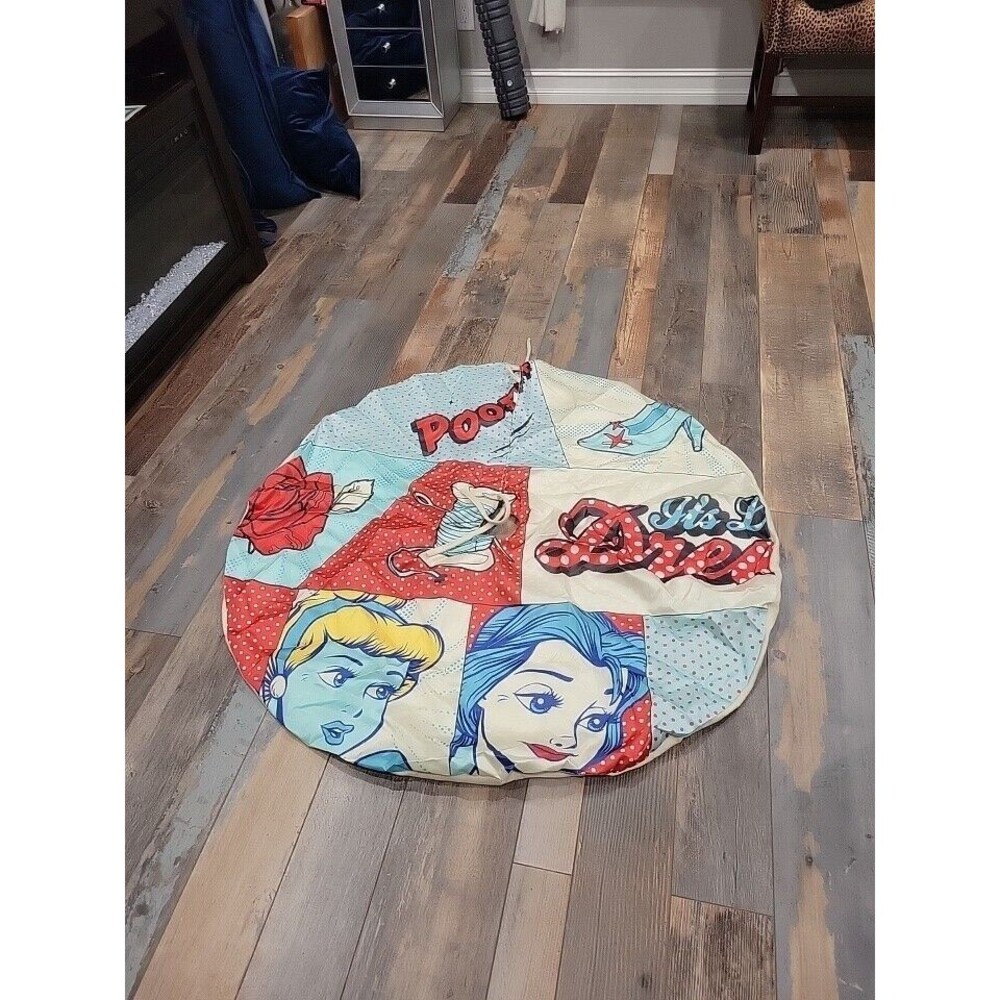 Retro Disney Princess Christmas Tree Skirt 48" Wide Disney 100 Target Exclusive